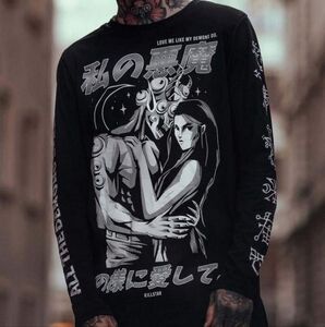 Killstar - Unisex Demon Lover Long Sleeve Tee